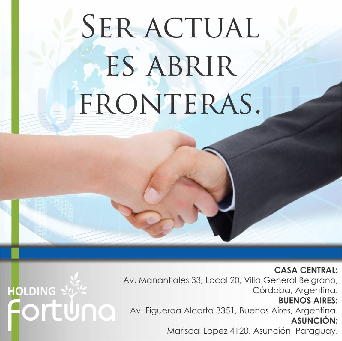 Holding Fortuna Casa central Villa General Belgrano